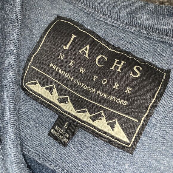 Jachs New York Heavy Gray Sweatshirt Size Large Premium Outdoor Purveyors - Picture 8 of 10